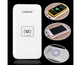 (Upgraded) LuguLake White Qi-Enabled Single-Position Wireless Standard Charger Charging Cooling Pad