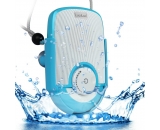 LuguLake Waterproof Shockproof Shower Speaker With Hands Free Mic Speaker and suction cup for Bathroom, Pool, Boat, Car, Beach 