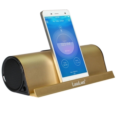 LuguLake 10Watt Bluetooth Speaker II Built-in 4000mAh External Battery Pack